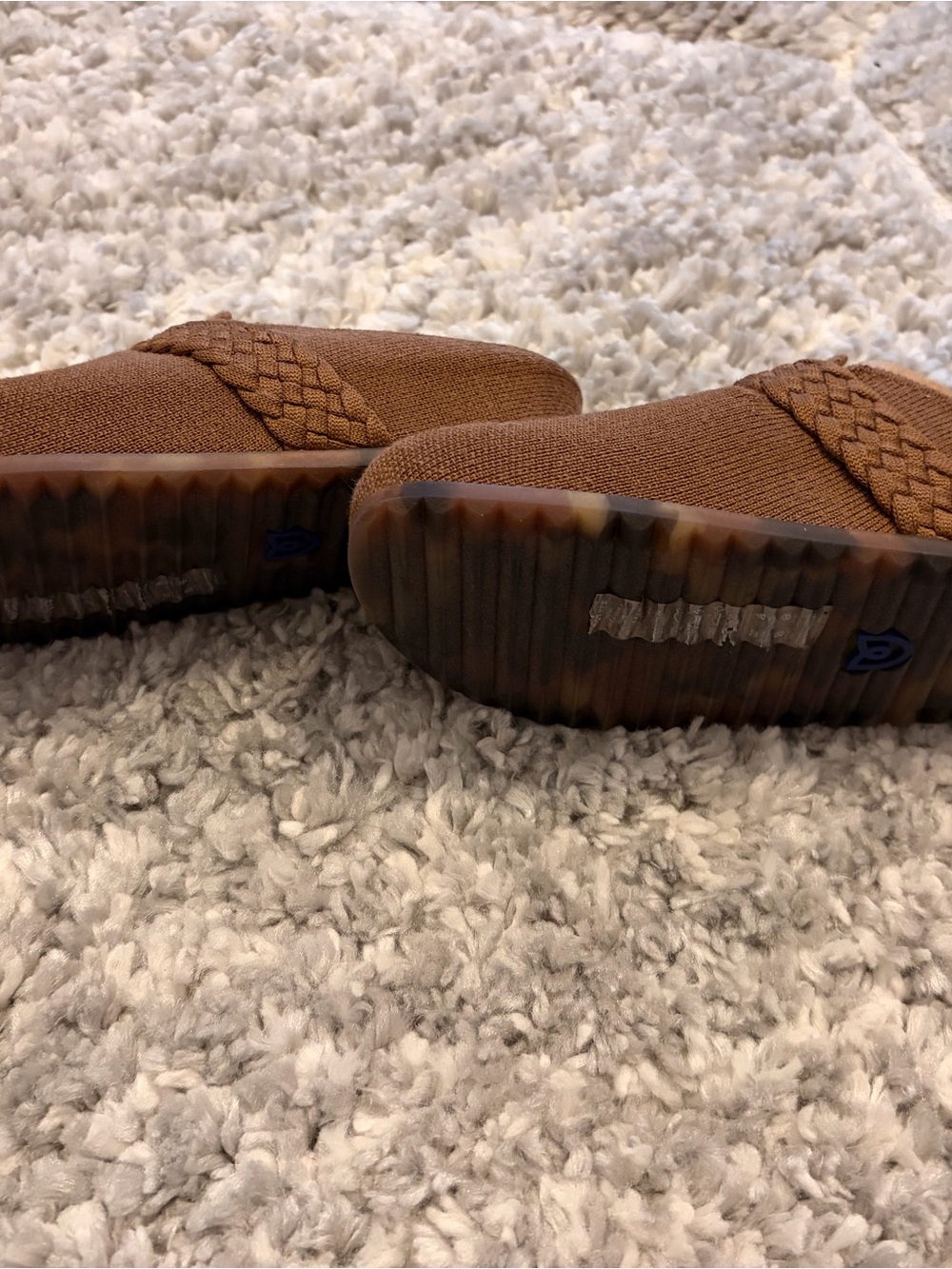 Rothy's Braided Slip-On Mule in Acorn - Picture 2 of 8